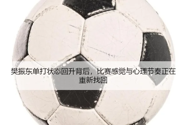 樊振东单打状态回升背后，比赛感觉与心理节奏正在重新找回